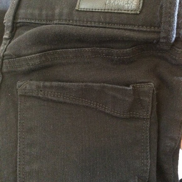 Black express skinny jeans size 4 - Picture 2 of 3